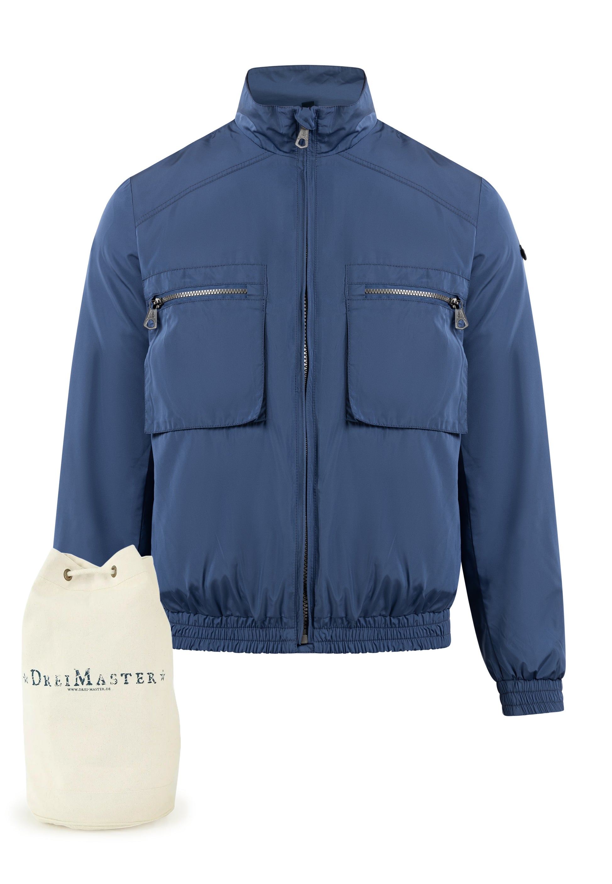 DreiMaster Maritim Herren Jacke + Einkaufstasche Set