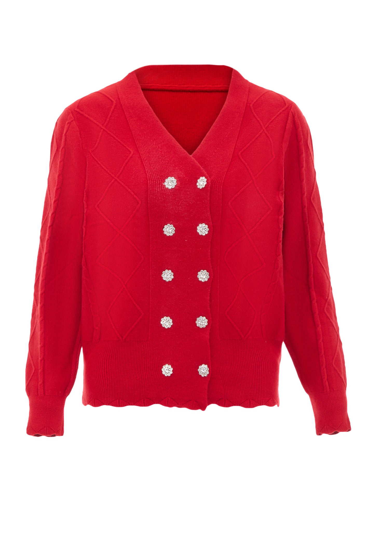 carato Damen Strickjacke