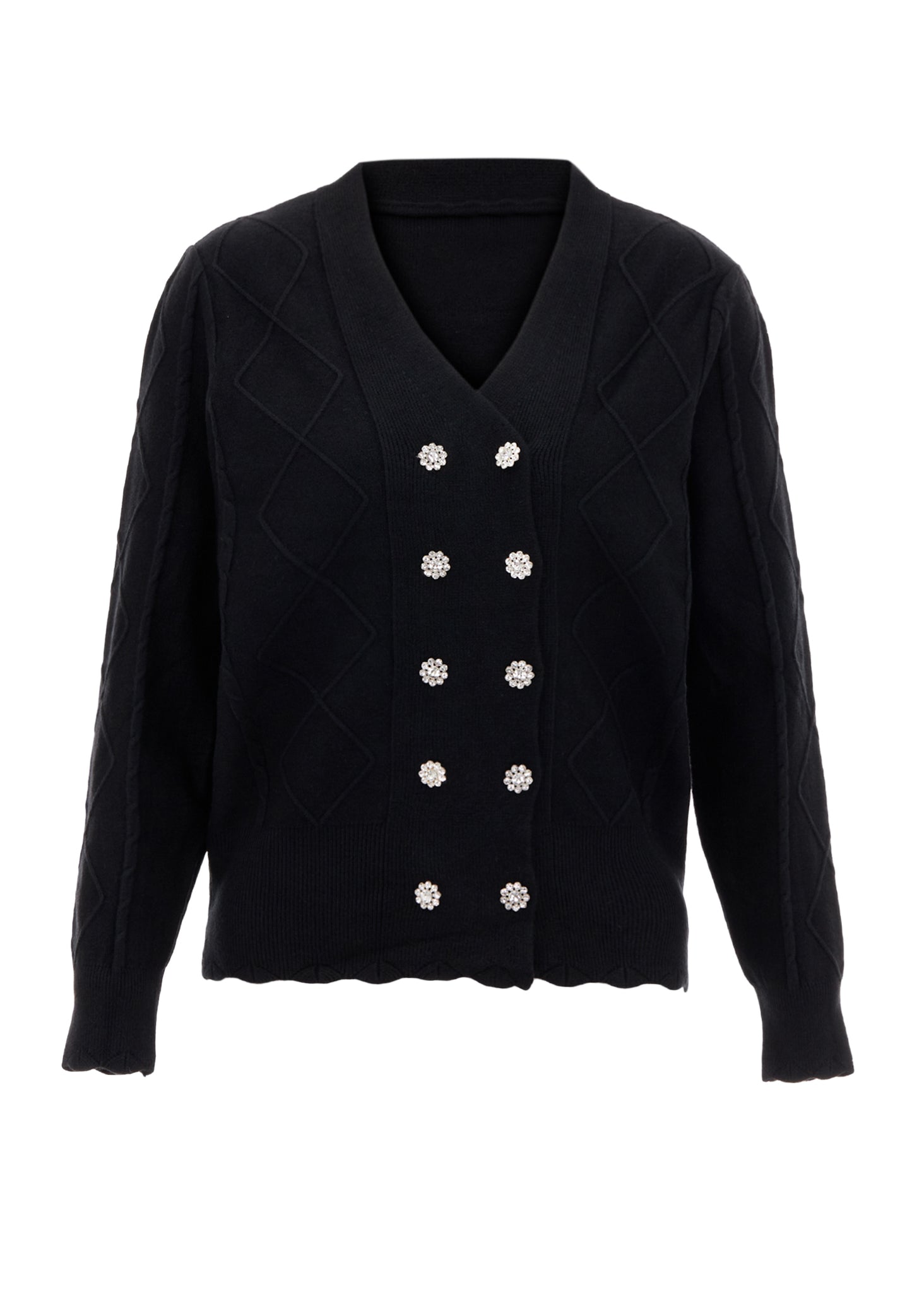 carato Damen Strickjacke