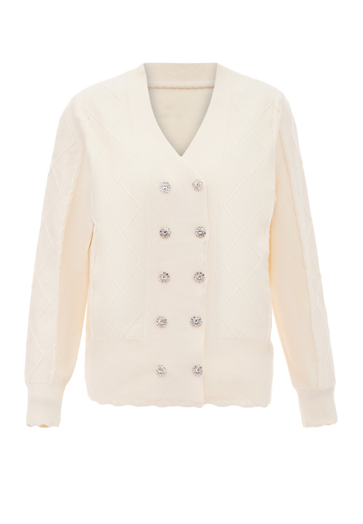 carato Damen Strickjacke