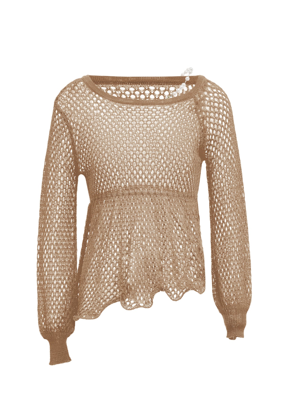leo selection sweter damski dziany