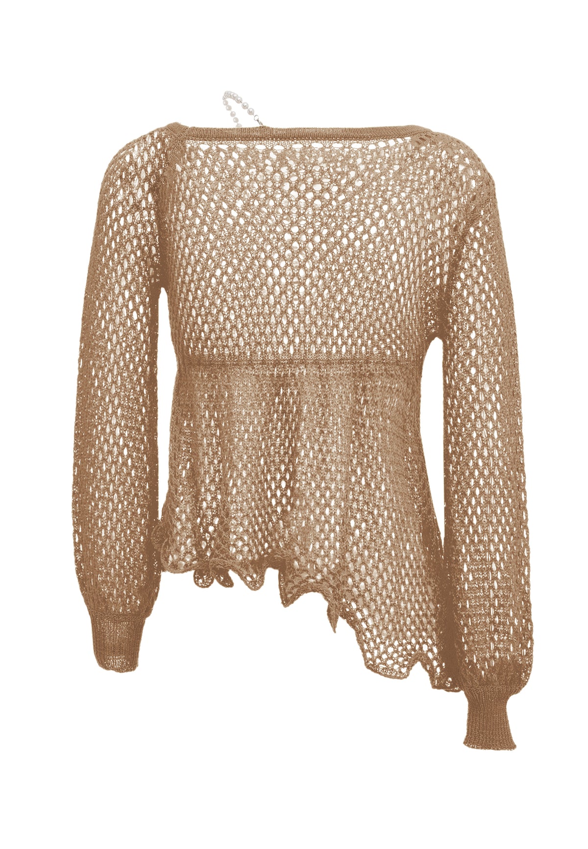 leo selection sweter damski dziany