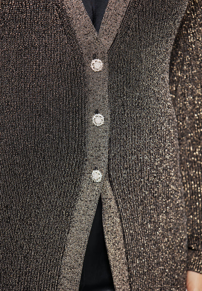 NAEMI Damen Strickjacke