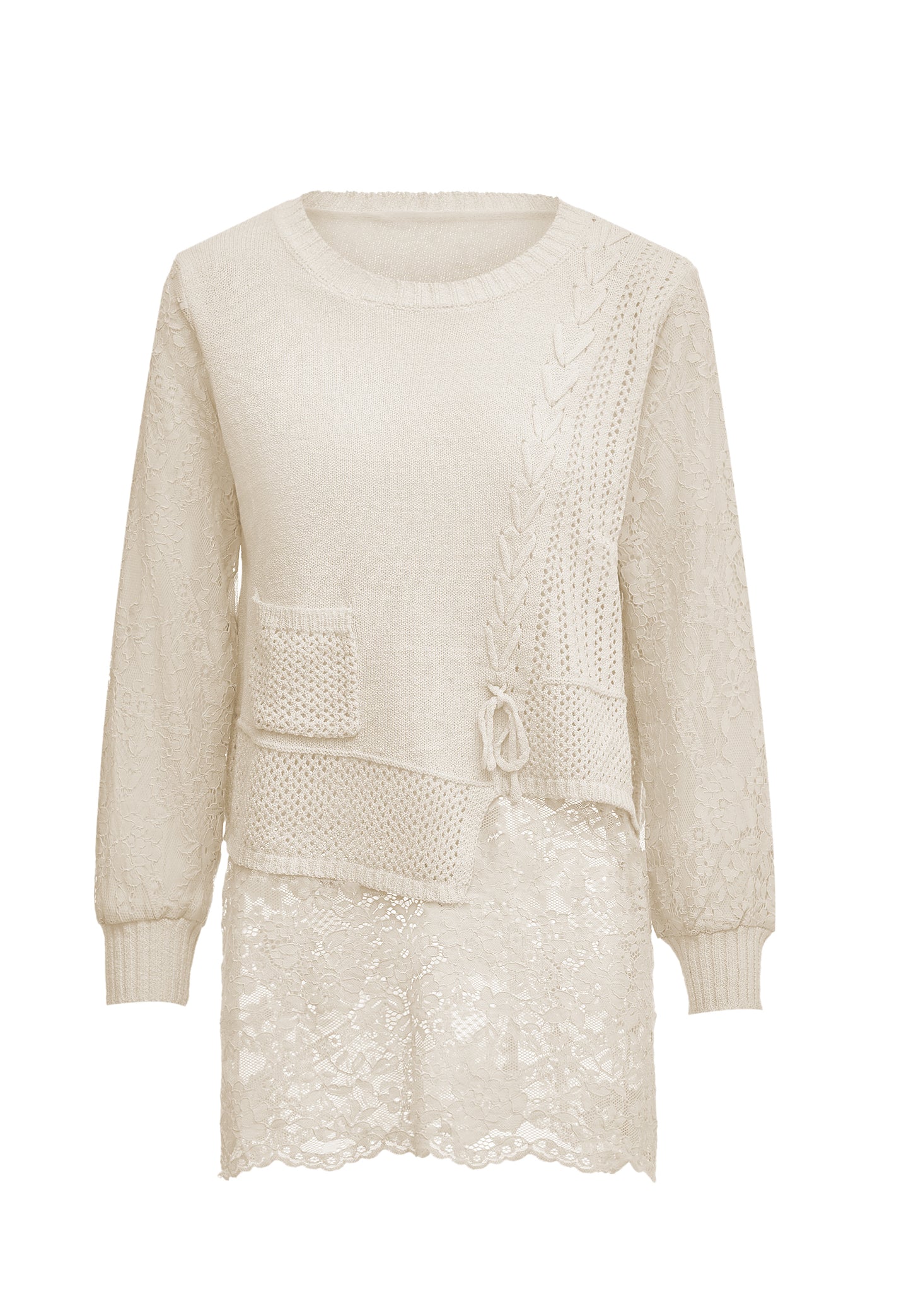 paino Damen-Strickpullover