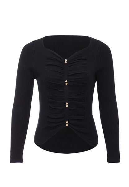 leo selection sweter damski dziany