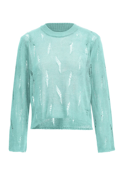 Dziany sweter damski SWIRLY