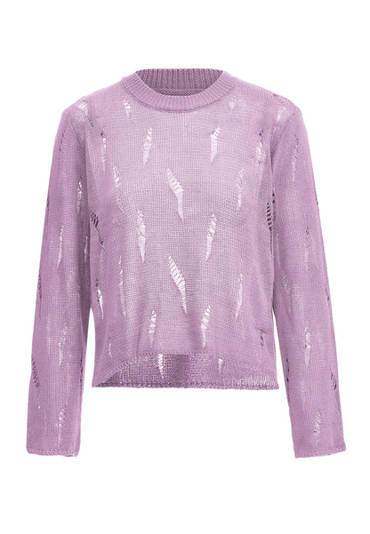 Dziany sweter damski SWIRLY