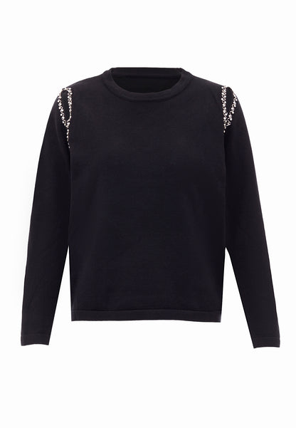 carato Damen-Strickpullover