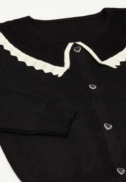 NAEMI Damen Strickjacke