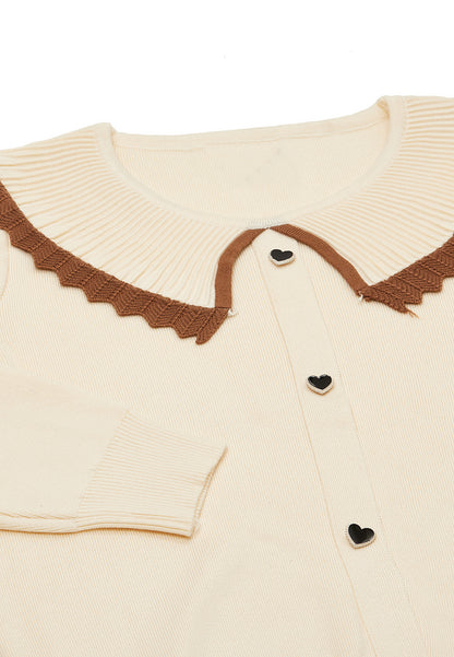 NAEMI Damen Strickjacke