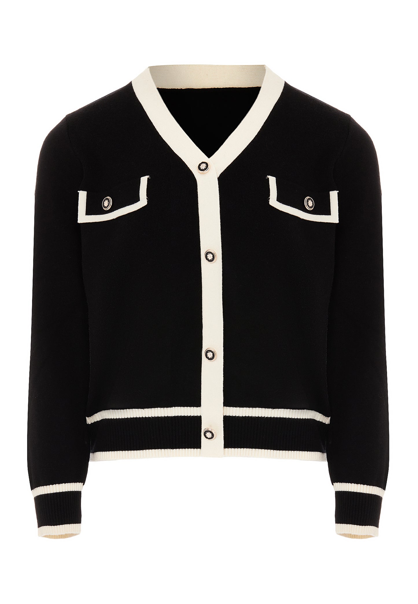 NAEMI Damen Strickjacke
