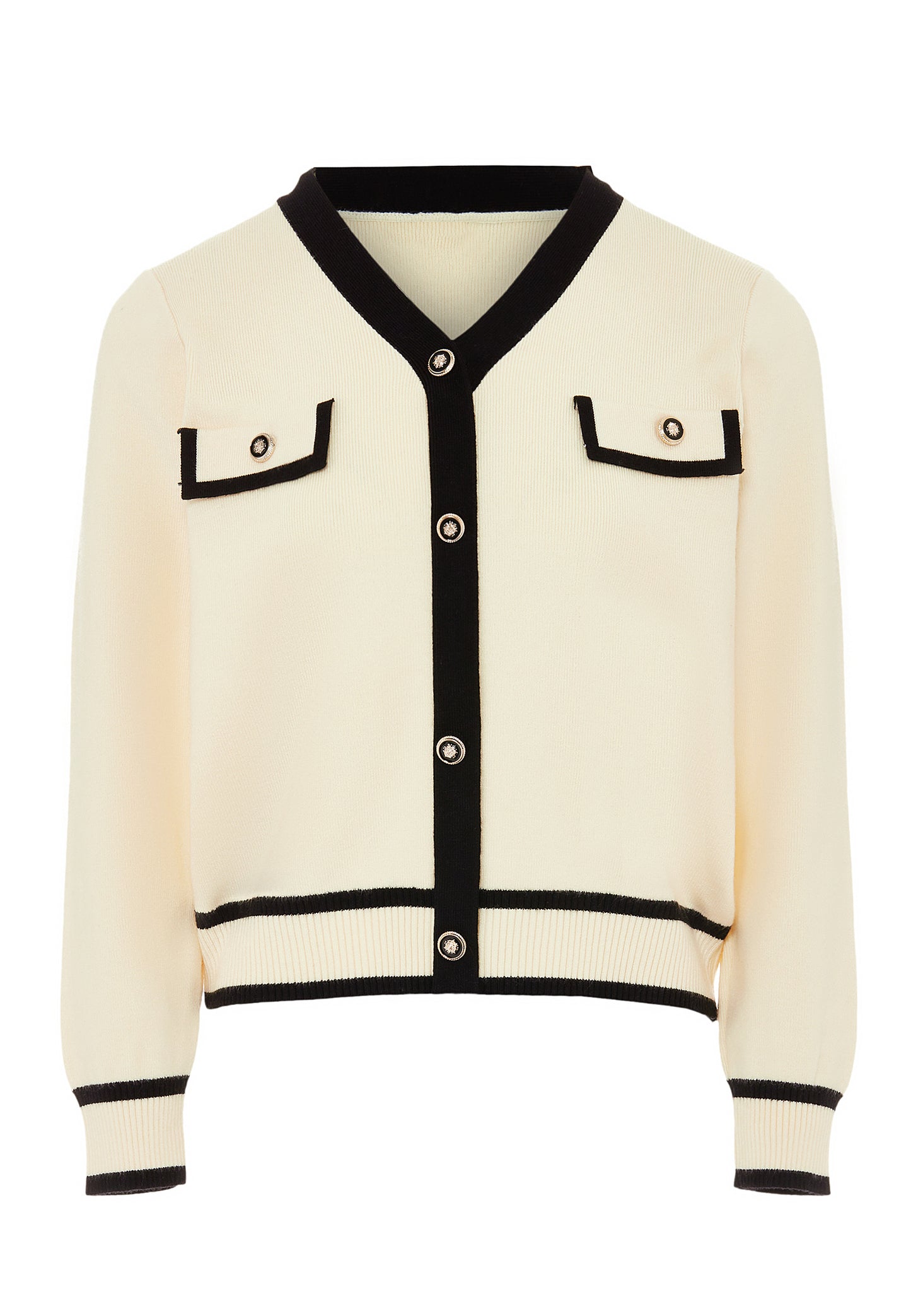 NAEMI Damen Strickjacke