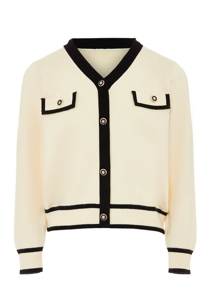 NAEMI Damen Strickjacke