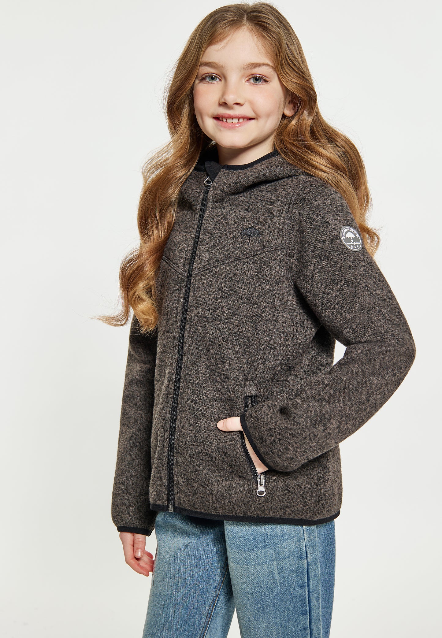 Schmuddelwedda Girls Knitted Fleece Blouson