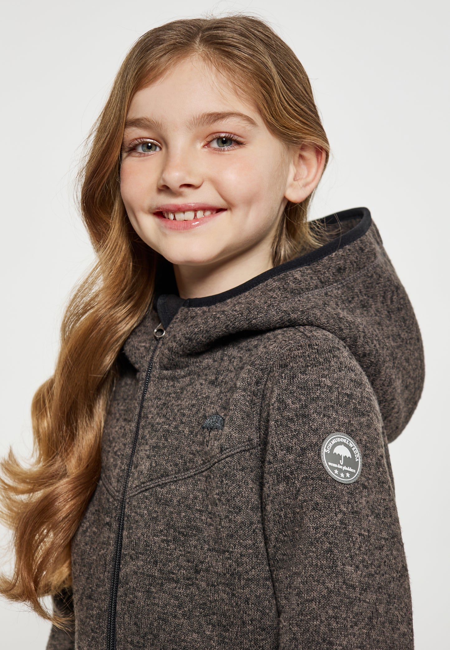 Schmuddelwedda Girls Knitted Fleece Blouson