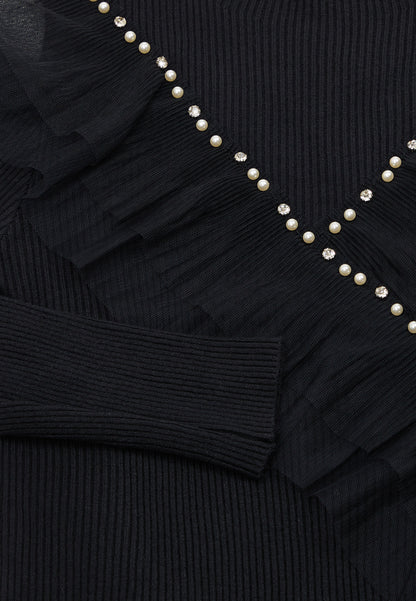 bling bling by leo Damen Strickpullover