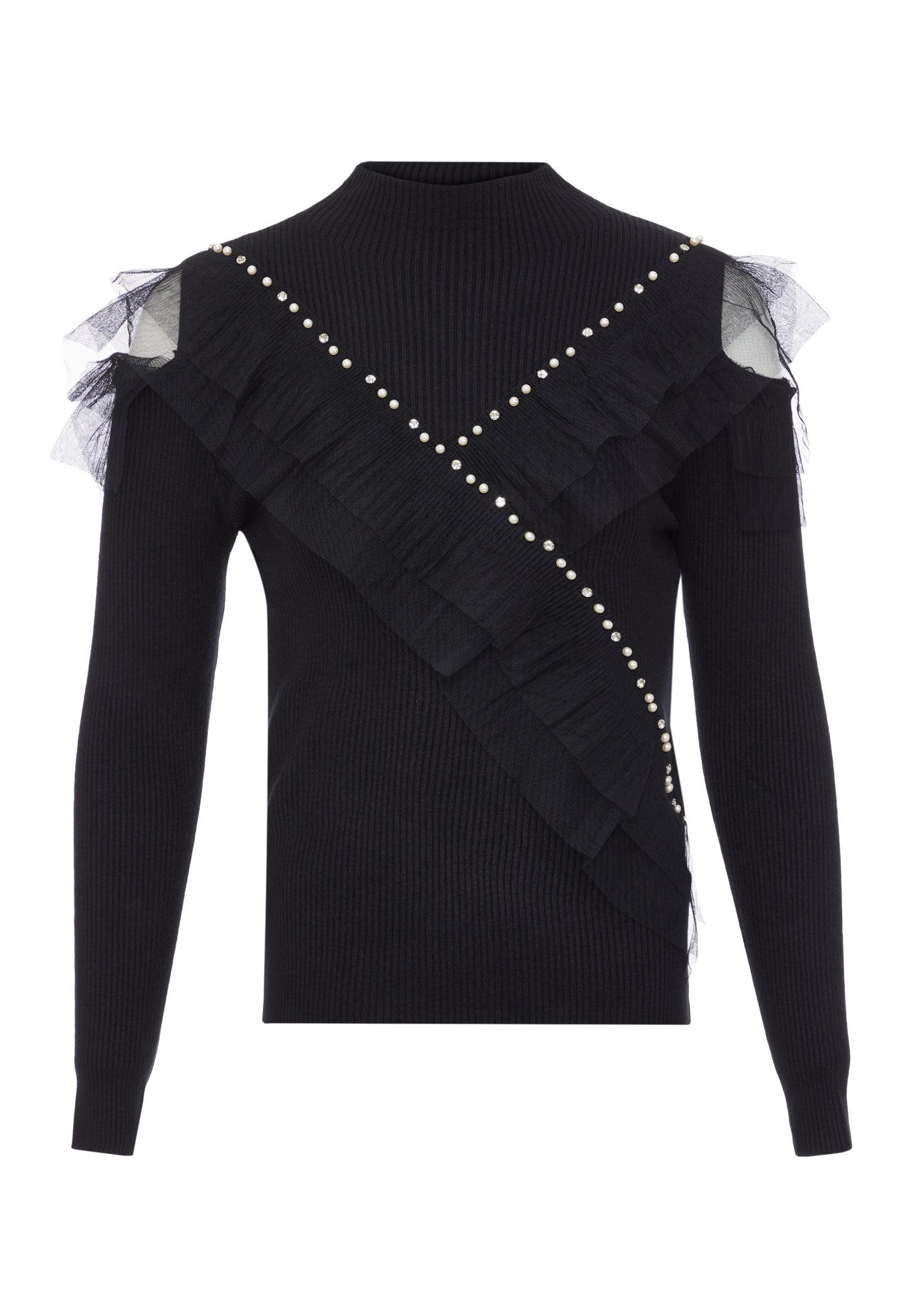 bling bling by leo Damen Strickpullover