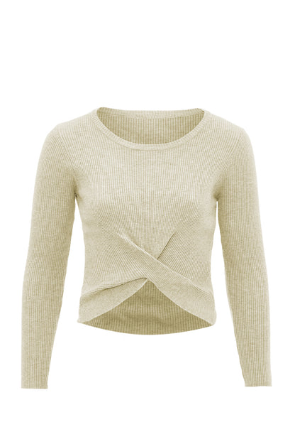 leo basics Damen-Strickpullover