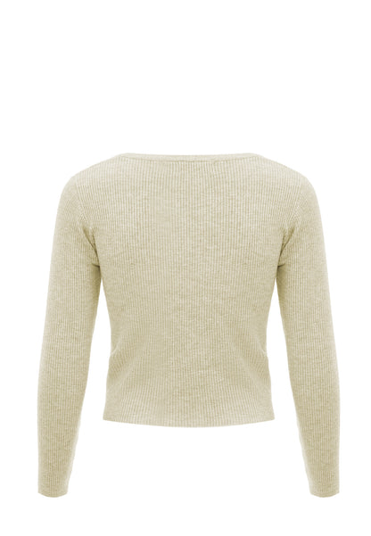 leo basics Damen-Strickpullover