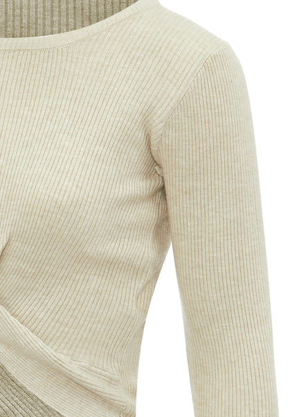 leo basics Damen-Strickpullover