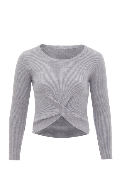 leo basics Damen-Strickpullover