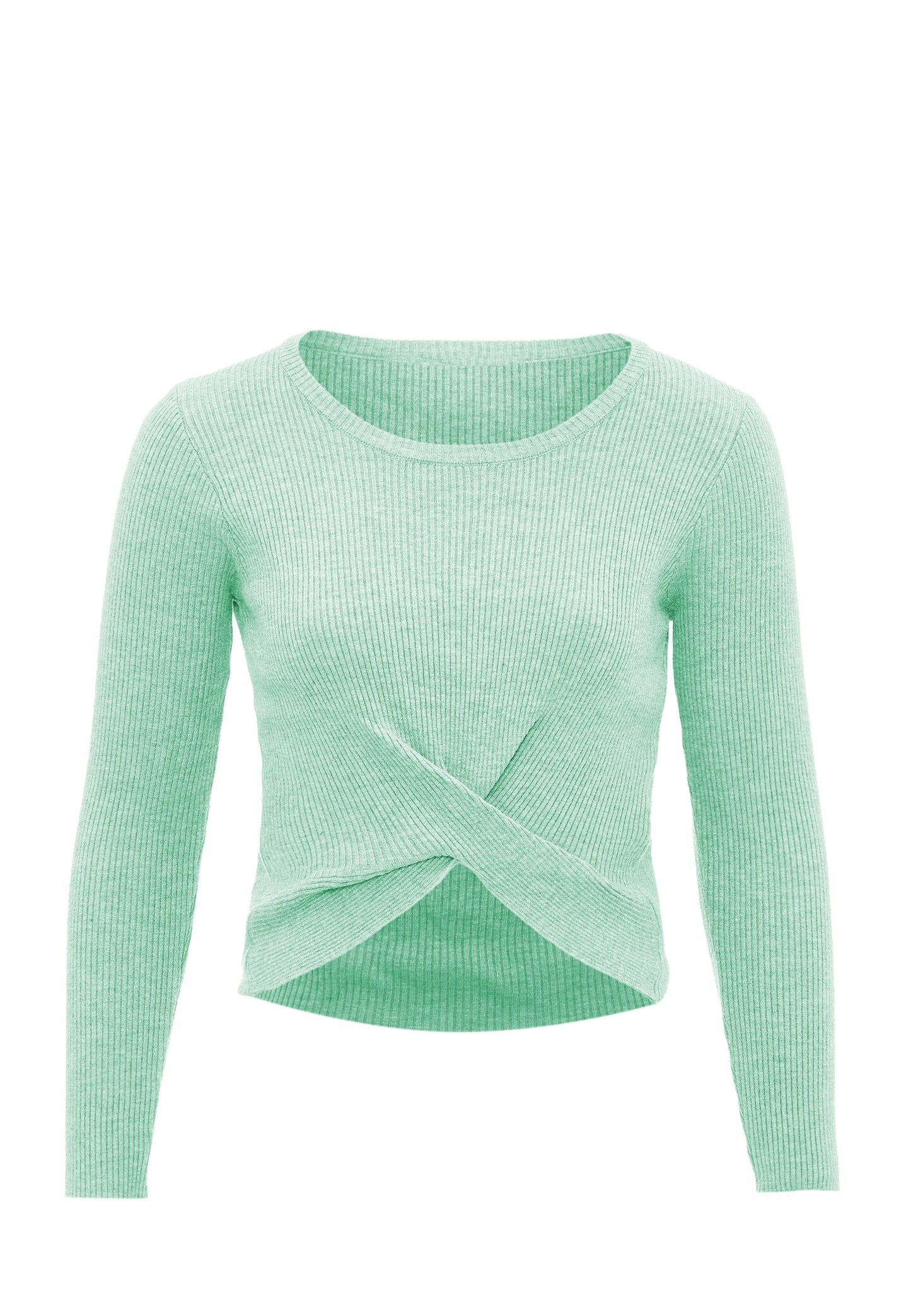 leo basics Damen-Strickpullover