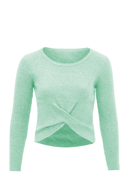 leo basics Damen-Strickpullover