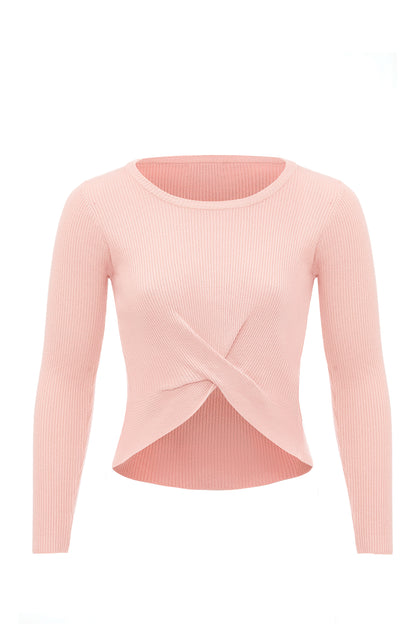 leo basics Damen-Strickpullover