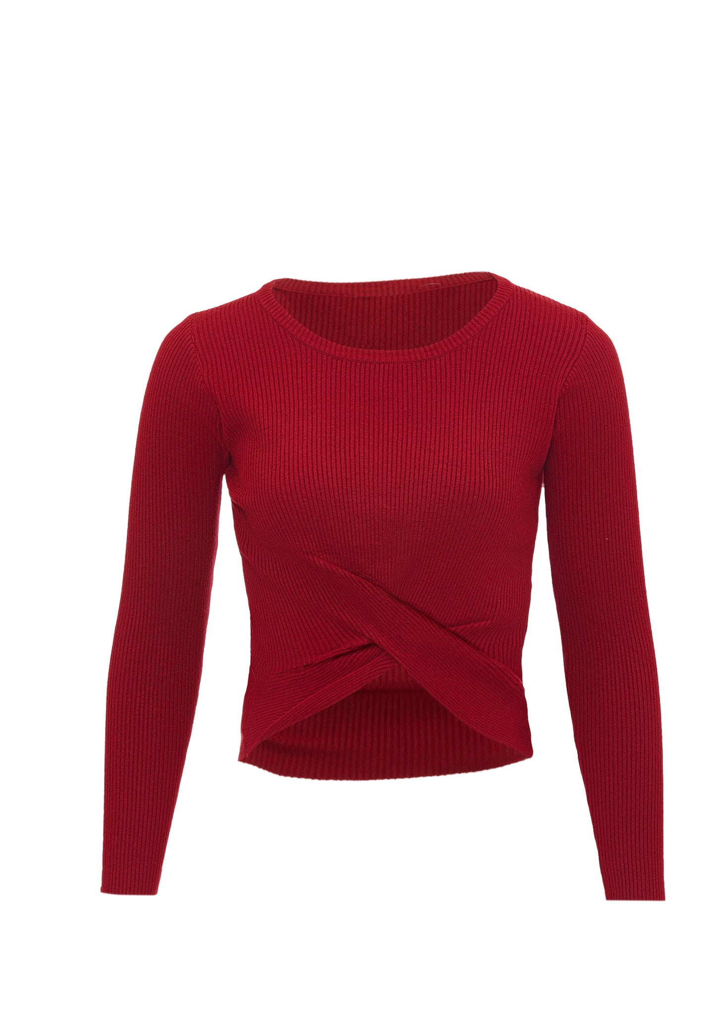 leo basics Damen-Strickpullover