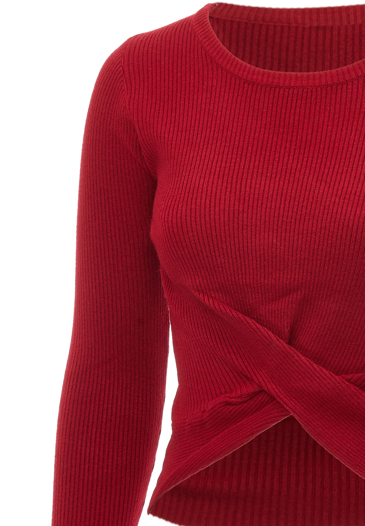 leo basics Damen-Strickpullover