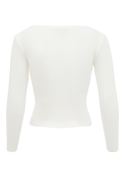 leo basics Damen-Strickpullover
