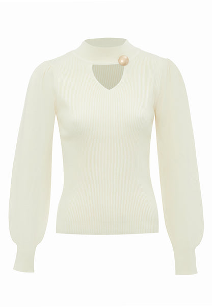 leo selection sweter damski dziany