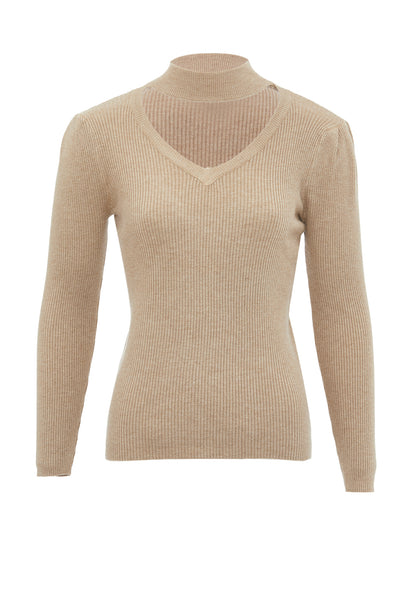 leo selection sweter damski dziany