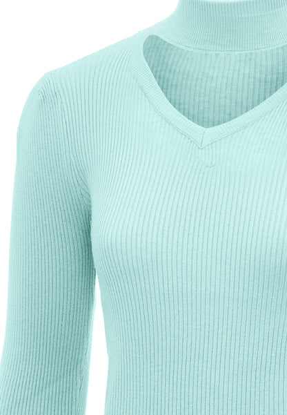 leo selection sweter damski dziany