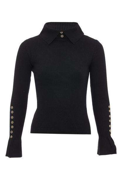 leo selection sweter damski dziany