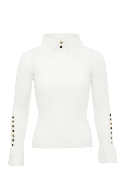leo selection sweter damski dziany