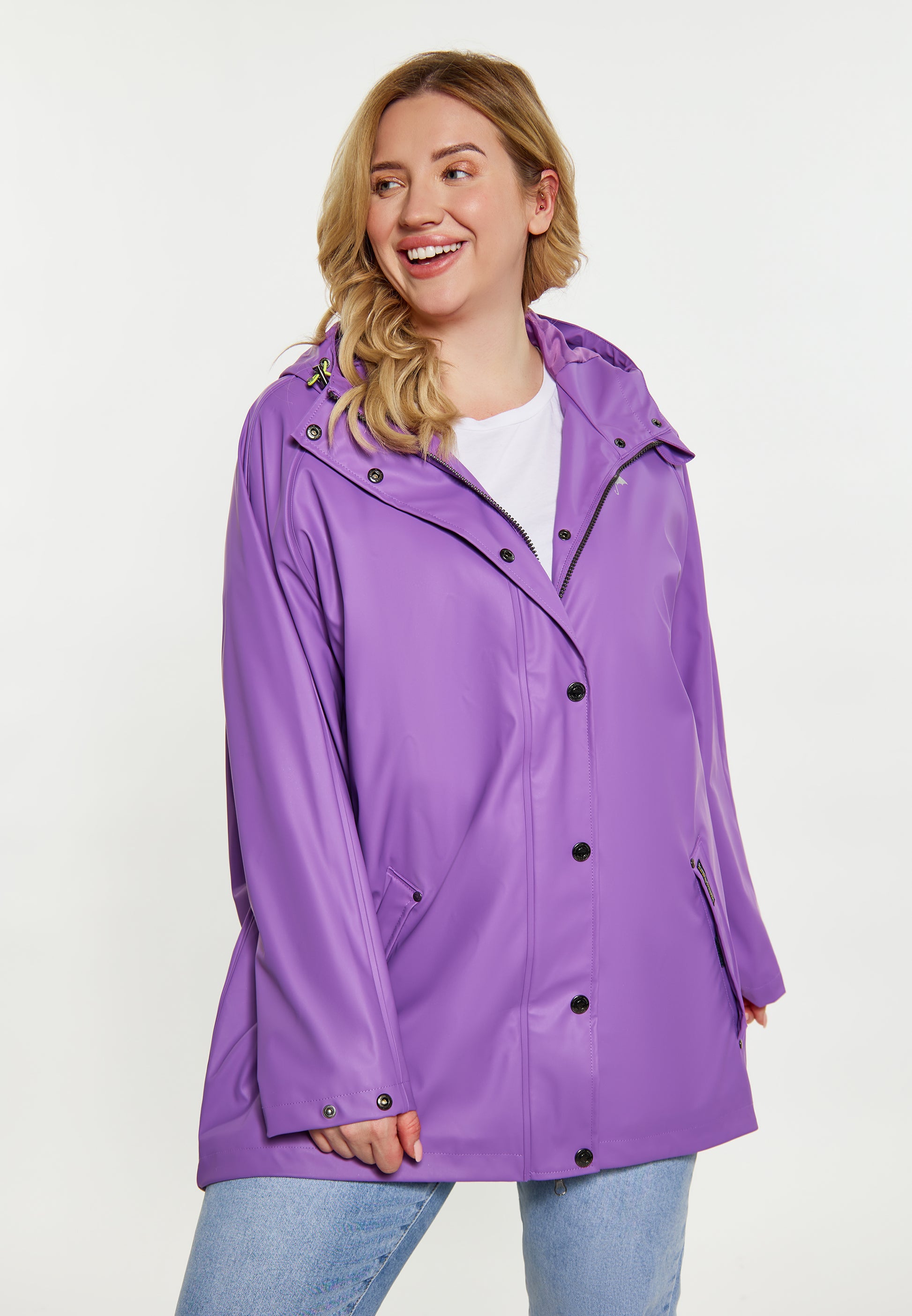 Schmuddelwedda Damen Regenmantel