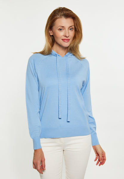 usha BLUE LABEL bluza damska z kapturem