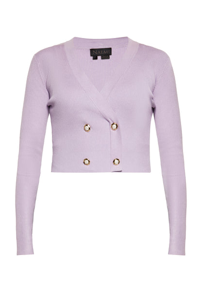 NAEMI Damen Strickjacke
