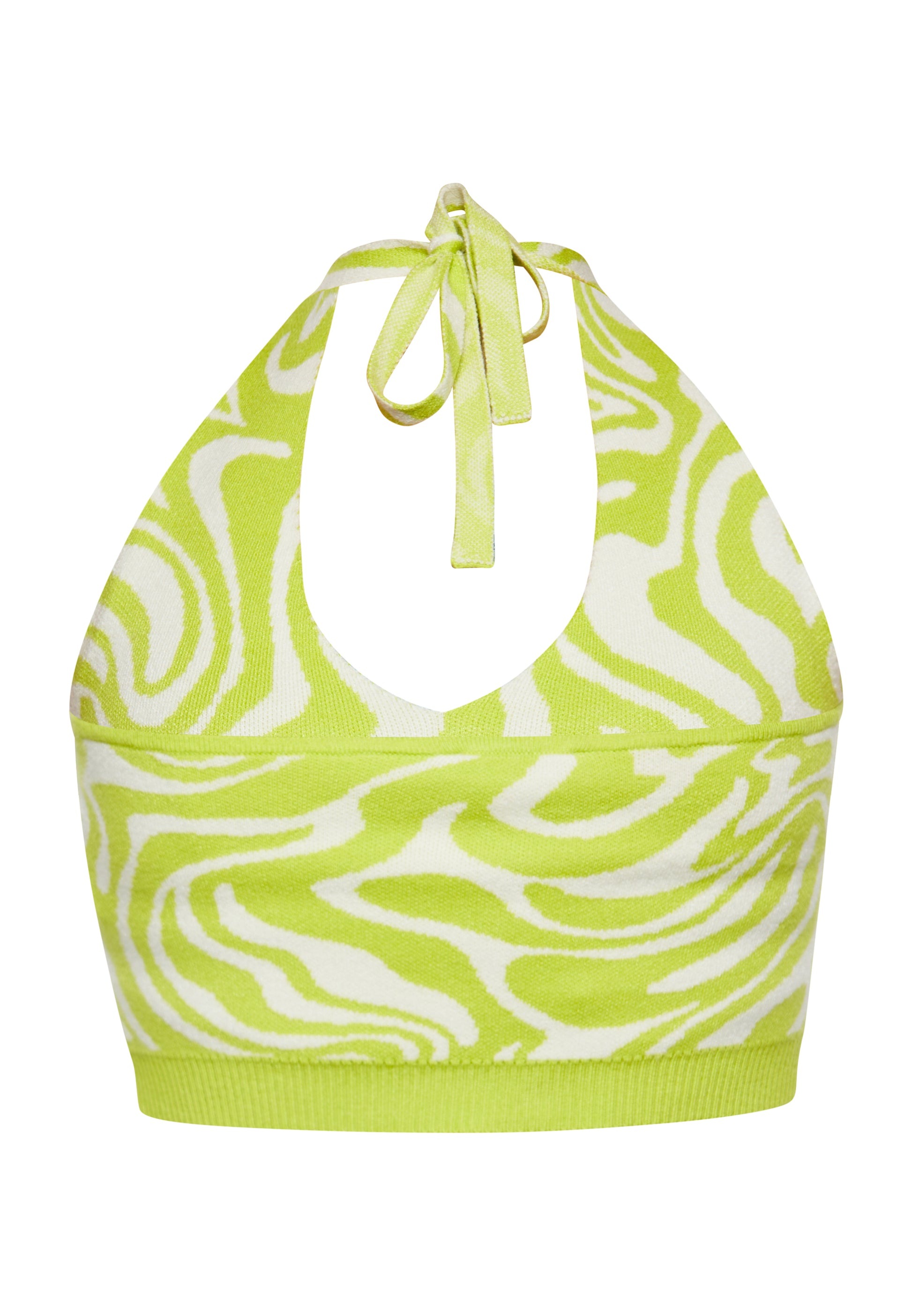 SWIRLY Damen-Crop-Top