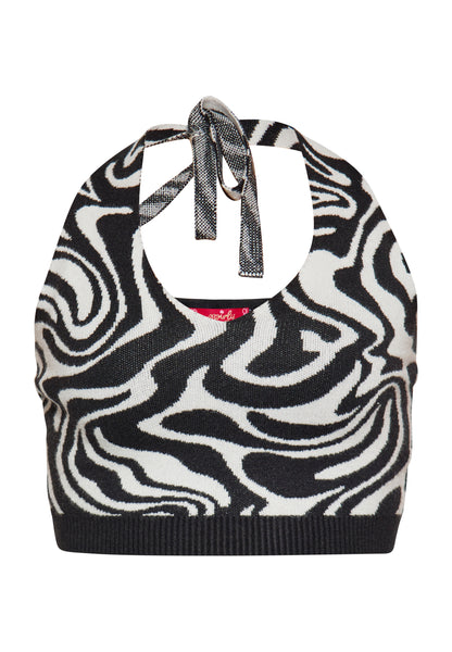 SWIRLY Damen-Crop-Top