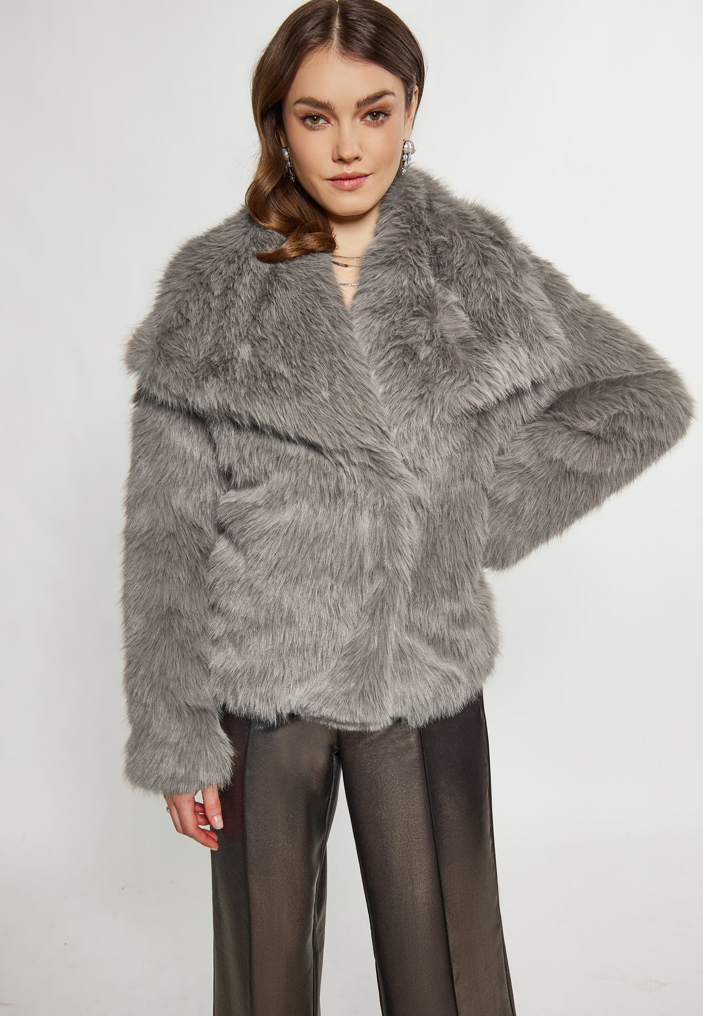 faina Women's Fake Fur Jacket