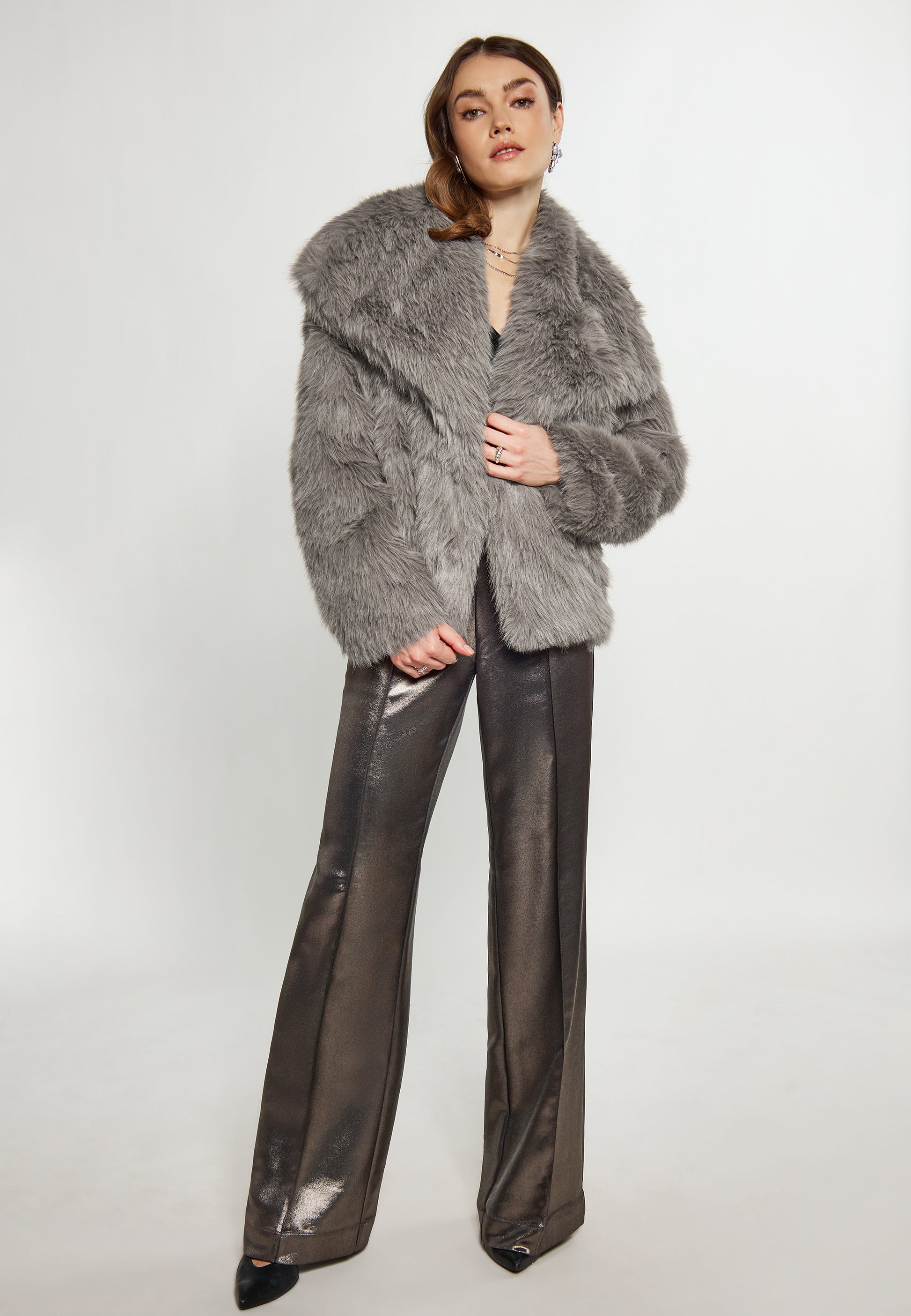 faina Women's Fake Fur Jacket