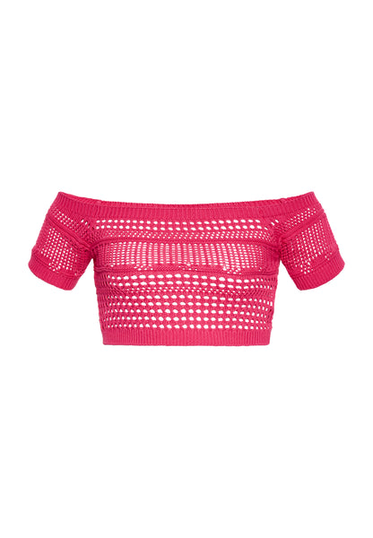 myMo Damen-Crop-Top