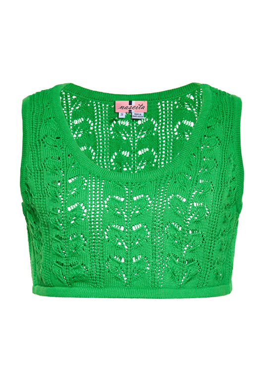SWIRLY Damen-Crop-Top