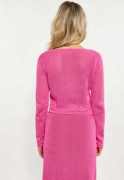 IZIA Damen Strickjacke