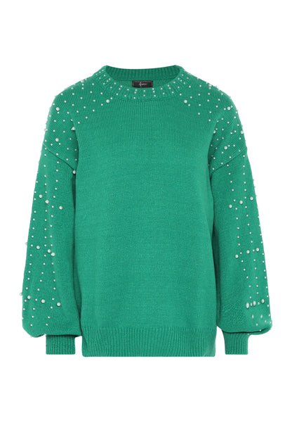 faina Women's Sweater With Pearl