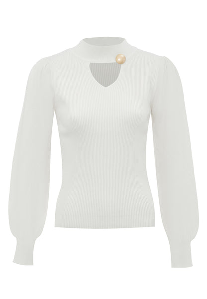leo selection sweter damski dziany