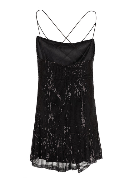 NAEMI Damen Mini-Spaghetti-Kleid