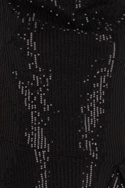 NAEMI Damen Mini-Spaghetti-Kleid